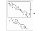 MB3Z3A427G - : Axle Assembly for Ford Image