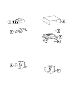 68160146AA - Electrical: Module Bracket for Ram: 1500, 1500 Classic, 2500, 3500 Image
