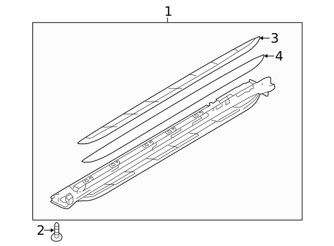 Running Board for 2013 Porsche Cayenne #0