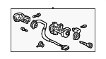 35100S84A33NI - : Ignition Lock Cylinder for Honda: Accord Image