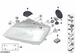 63217160781 - Lighting: Longlife Bulb for BMW Image