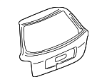 8D9827023AA - Body: Lift Gate for Audi: A4, A4 Quattro, S4 Image