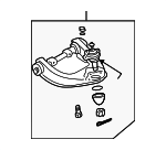 MR296094 - : Upper Control Arm for Mitsubishi: Montero, Montero Sport Image