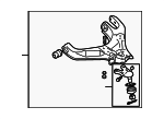 MN150411 - Suspension: Lower Control Arm for Mitsubishi Image