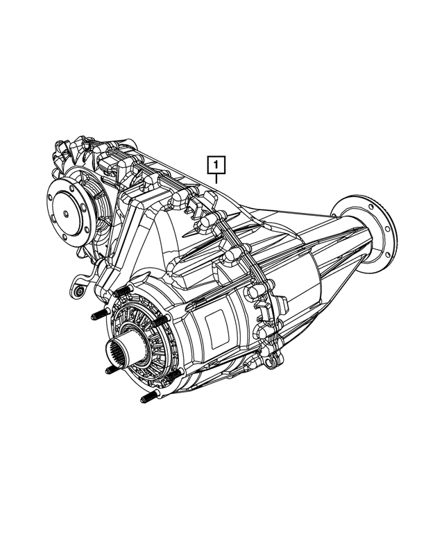 5146621AJ - BW 44-47; Transfer Case: Bw 44-47 Transfer Case for Mopar Image