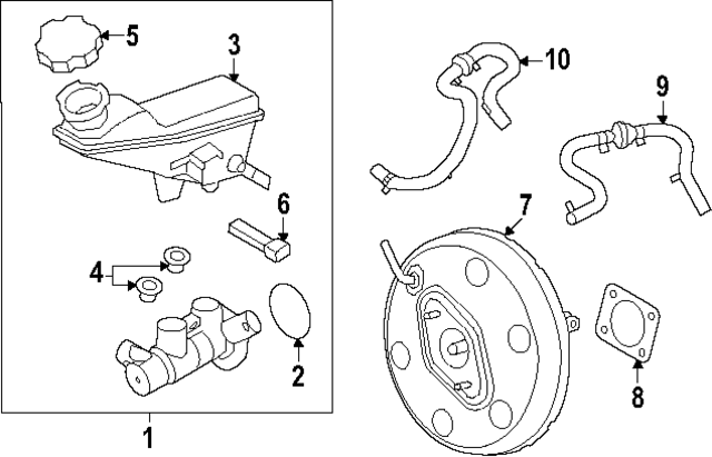 58511GG200 - : Brake Master Cylinder Reservoir for Kia Image