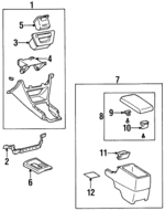 58804AC010C0 - : Upper Panel for Toyota Image