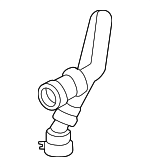 64219872140 - HVAC: Water Feed Tube for BMW: i5, i7 Image