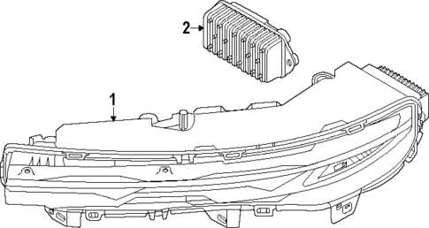 Daytime Running Lamps for 2024 BMW XM #0