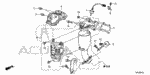 365365A2A00 - Engine: STAY, SENSOR HARNESS (A) for Acura Image