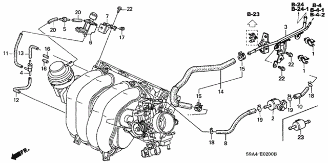 Tubing for 2003 Honda CR-V #0