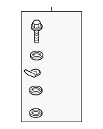 898972L1509K - Electrical: Child Seat Bracket for Hyundai: Elantra Image
