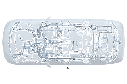 Frame Floor Unit Main Cable Harness for 2019 Mercedes-Benz CLA250 #0