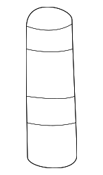 MR188046 - Exhaust: Exhaust Manifold Stud for Mitsubishi Image