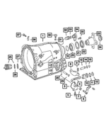 5117849AA - NAG1; W5A380; 5-Speed; Automatic Transmission: Transmission Housing for Mopar Image