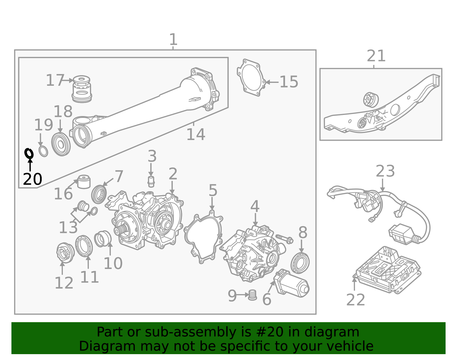 2020-2026 GM Multi-Purpose Retainer 23432713 GM | GMPartsDirect.com