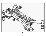 3Q0505235AH - Suspension: Cross-Member for Volkswagen Image