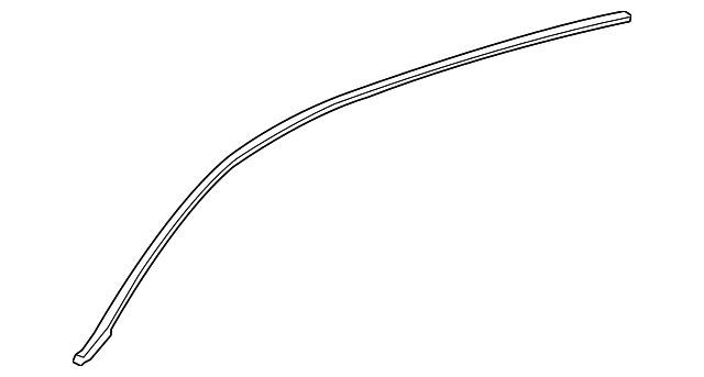 【VIP】調整分39点 2007-2013 Acura MDX Drip Molding 73166-STX-A01ZA | OEM Parts Online