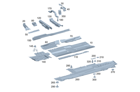Front Floor for 2024 Mercedes-Benz CLE300 #0
