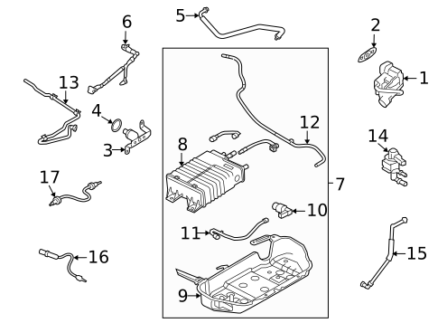 Emission System for 2009 Ford Mustang #0