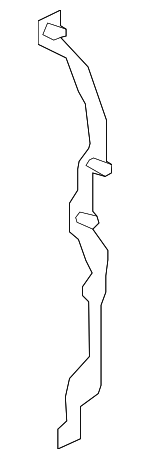 98150234800GRV - Body: Rear Support for Porsche: 718 Boxster, 718 Cayman, 718 Spyder, Boxster, Cayman Image