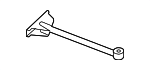 99150453801 - Body: Strut Rod for Porsche: 718 Boxster, 718 Cayman, 718 Spyder, 911, Boxster, Cayman Image