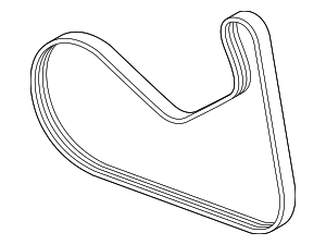 11289453610 - 2023-2025 BMW Serpentine Belt (11-28-9-453-610) BMW of