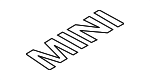 51142759656 - Body: Roof Decal for Mini: Cooper Image