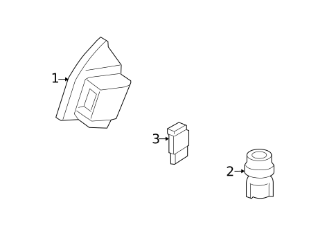 License Lamps for 2010 Honda Ridgeline #0