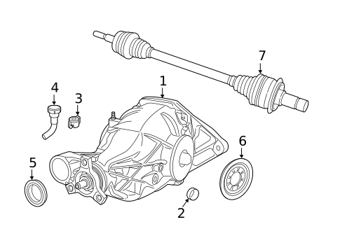 CV Components for 2011 Dodge Durango #0