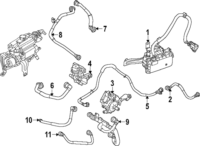 25477DO550 - : Water Hose for Kia Image