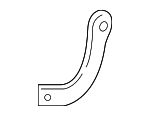89C42P2000WK - Body: Hinge Cover for Kia Image