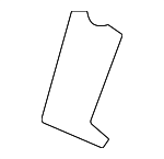 89C47P2000WK - Body: Track End Cover Cap for Kia Image