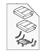 89A10P2000MC3 - Body: Cushion Assembly for Kia Image