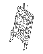 89A31P4000 - Body: Seat Back Frame for Kia Image