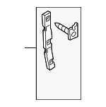 4H0807319 - Body: Bumper Cover Retainer Strip for Audi: A8 Quattro, S8 Image