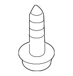 N10673001 - Body: Retaining Bracket Upper Bolt for Audi: A3, A3 Quattro, A8 Quattro, Q7, RS Q8, S8, SQ7, SQ8 Image