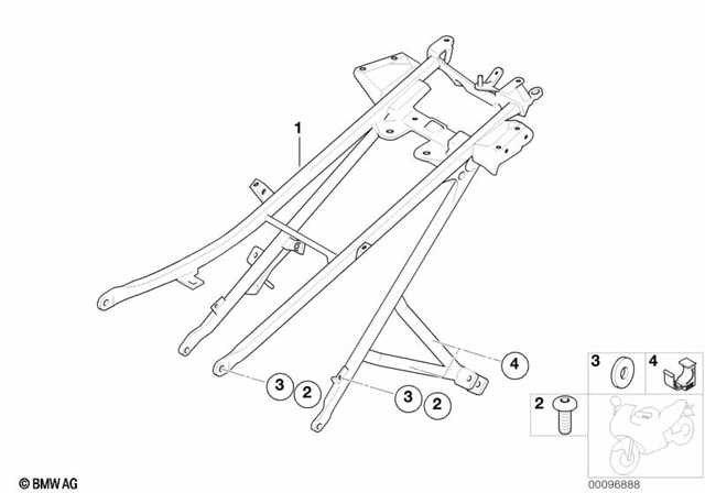 34217661918 - : Hose Clamp for BMW-Motorrad Image