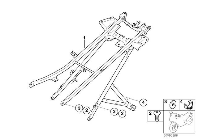 34217661918 - : Hose Clamp for BMW-Motorrad Image
