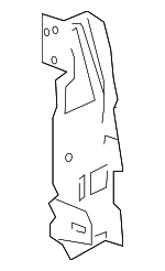 8151769210 - Belts &amp; Cooling: Radiator Support Air Deflector for Isuzu Image