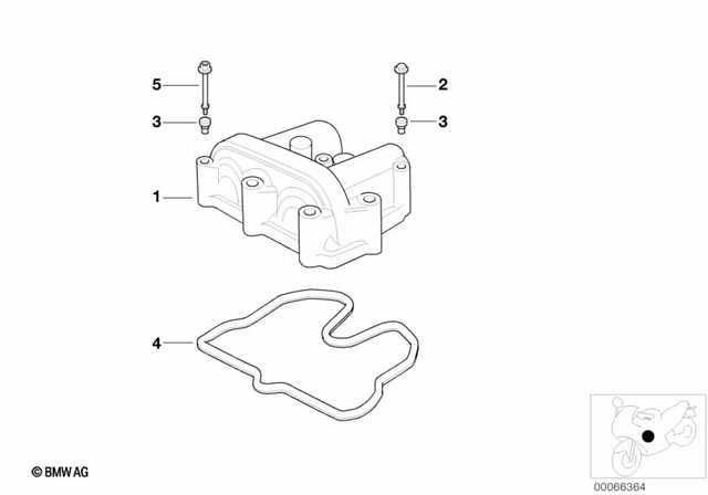 11127652865 - Engine: Cylinder Head Cover -  for BMW-Motorrad Image