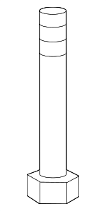 11990050164 - Steering: Gear Assembly Bolt for Mercedes-Benz Image