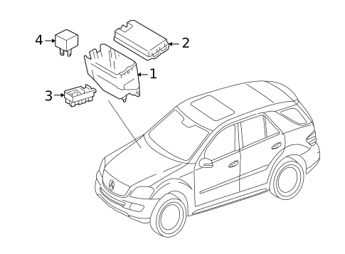 Fuse & Relay for 2020 Mercedes-Benz Sprinter 2500 #6