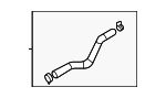 MH01157DY - : Lower Hose for Mazda: MX-30 EV Image