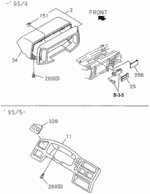 9098293241 - Electrical/Exhaust/Heater/Fuel: SCREW (5X16) for Honda Image