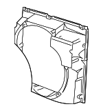 64548362430 - HVAC: Shroud for BMW: Z3 Image