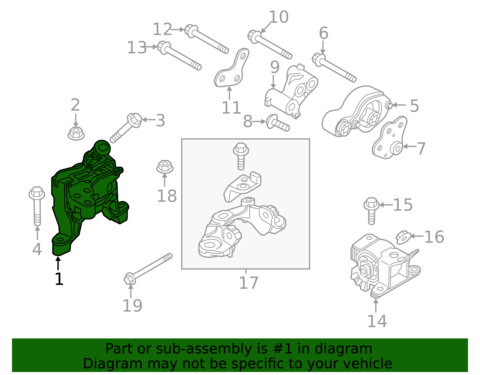 2014-2018 Mazda Side Mount GJL3-39-060 | OEM Parts Online