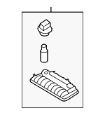 63319262613 - Body: Dome Lamp Assembly for BMW: 535i GT, 535i GT xDrive, 550i GT, 550i GT xDrive, 740Li, 740Li xDrive, 750i, 750i xDrive, 750Li, 750Li xDrive, 760Li, ActiveHybrid 7 Image