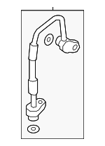4KE816735E - HVAC: AC Tube for Audi Image