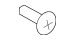 7142756133 - Body: License Plate Bracket Screw for Mini Image